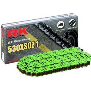 Cadena RK FG530XSOZ1 con 120 eslabones verde