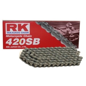 Cadena RK 420SB con 86 eslabones negro