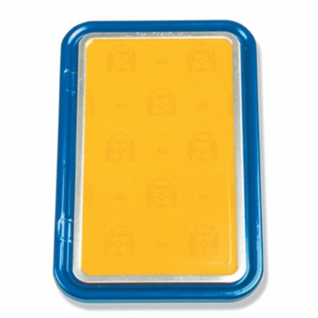 Placa porta matricula scooter azul V PARTS