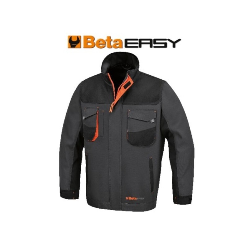 Chaqueta de trabajo BETA en T/C canvas 260 g/m² elementos en Oxford