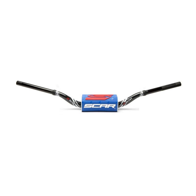 Manillar SCAR O² Color RC High Mini 65/85 Ø28,6mm - Negro / Protect...