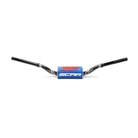 Manillar SCAR O² Color RC High Mini 65/85 Ø28,6mm - Negro / Protect...