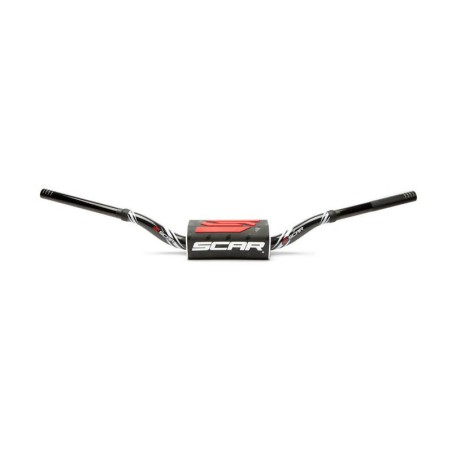 Manillar SCAR O² Color RC High Mini 65/85 Ø28,6mm - Negro / Protect...