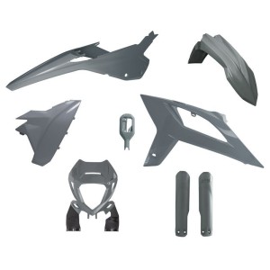 Kit de plástica RACETECH (6 piezas) - Gris