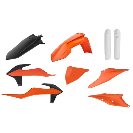 Kit de plásticos POLISPORT color OEM - KTM EXC/EXC-F