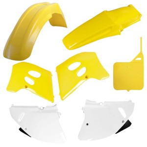 Kit plástica POLISPORT color original - Suzuki RM 125 (93-95)
