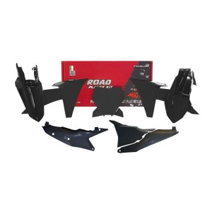 Kit de plástica RACETECH (6 piezas ) - Negro