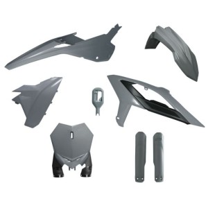 Kit de plástica RACETECH (6 piezas) - Gris