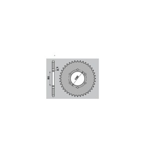 Corona PBR acero C45 estándar 404 - 415