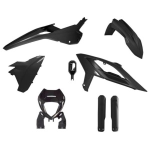 Kit de plástica RACETECH (6 piezas ) - Negro