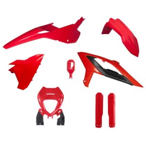 Kit de plástica RACETECH (6 piezas ) - Rojo