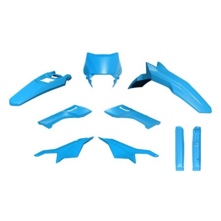 Kit de plástica RACETECH (6 piezas) - Azul claro