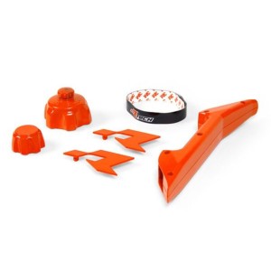 Kit de accesorios para garrafa de gasolina RACETECH R15 - Naranja