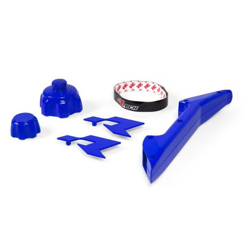 Kit de accesorios para garrafa de gasolina RACETECH R15 - Azul