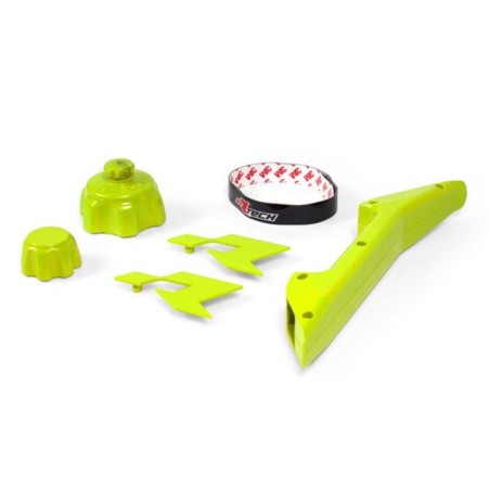 Kit de accesorios para garrafa de gasolina RACETECH R15 - Amarillo