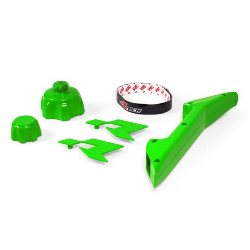 Kit de accesorios para garrafa de gasolina RACETECH R15 - Verde