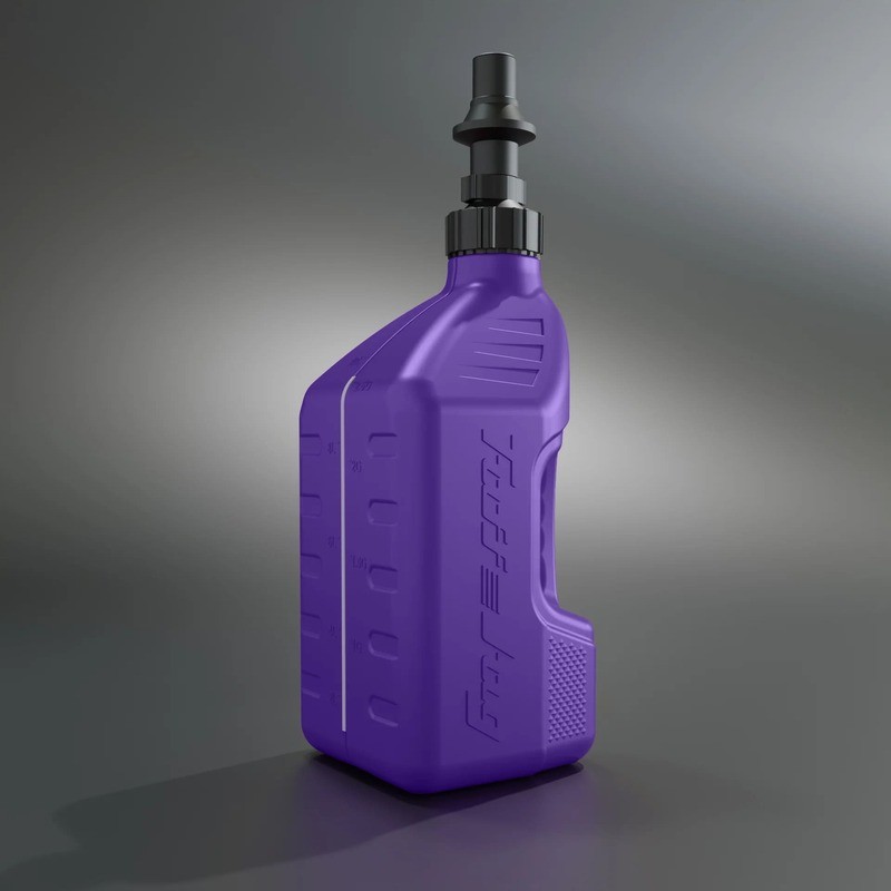 Garrafa de gasolina TUFF JUG morado con tapón Ripper G3 - 2,5G/10L