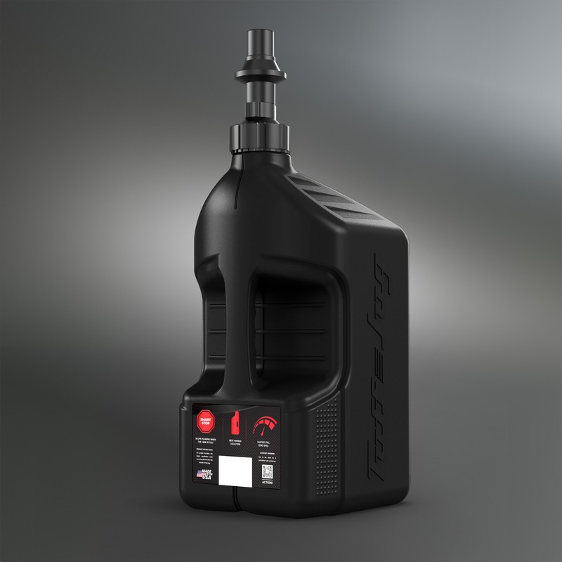 Garrafa de gasolina TUFF JUG negro con tapón Ripper G3 - 5G/20L