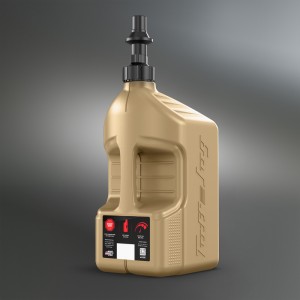 Garrafa de gasolina TUFF JUG beige con tapón Ripper G3 - 5G/20L