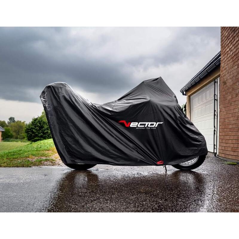 Funda cubremoto para exterior VECTOR H2O - Moto / Scooter con baúl ...