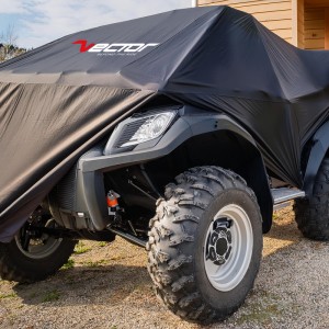 Funda de protección para exterior VECTOR - ATV / Quad - Negro - XL