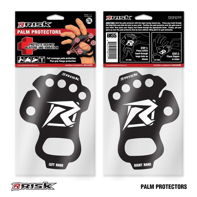 Protectores de palma RISK RACING - Talla L
