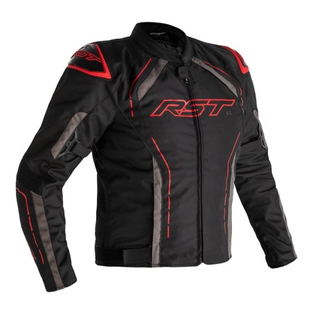 Chaqueta (Textil) RST S-1 Negro/Gris/Rojo, 50 EU/Talla S