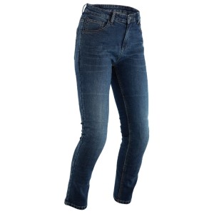 Pantalón textil reforzado con aramida RST Tapered-Fit CE mujer - Azul