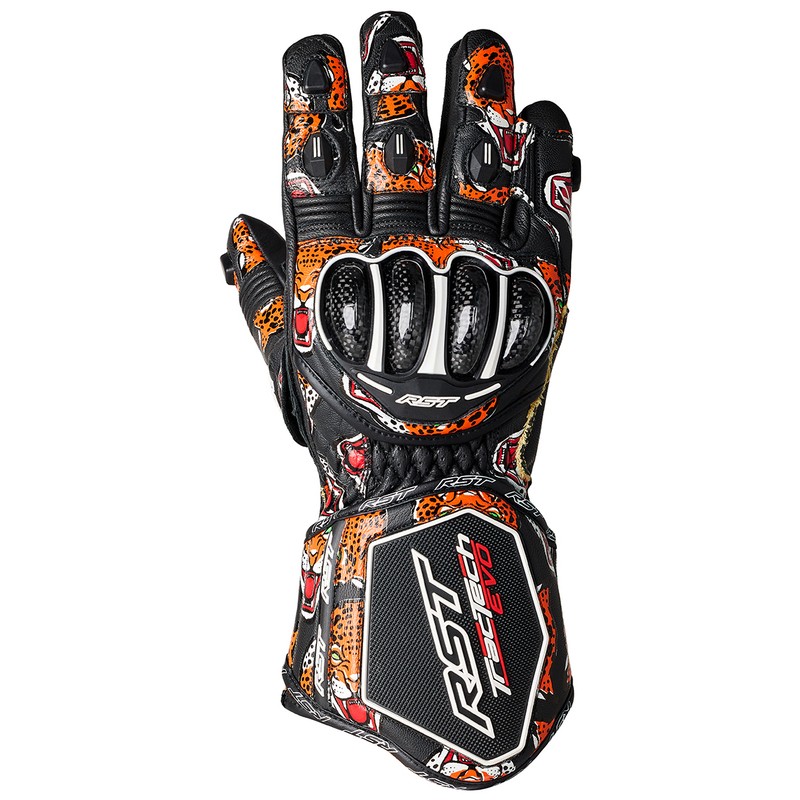 Guantes RST TracTech Evo 4 CE hombre - Tiger Head / Negro