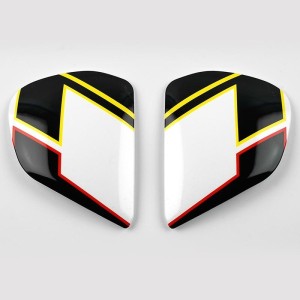 Cubiertas laterales ARAI STRIKER Blanco (Compatible sistema VAS-V)