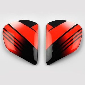 Cubiertas laterales ARAI ROCK Rojo (Compatible sistema VAS-V)