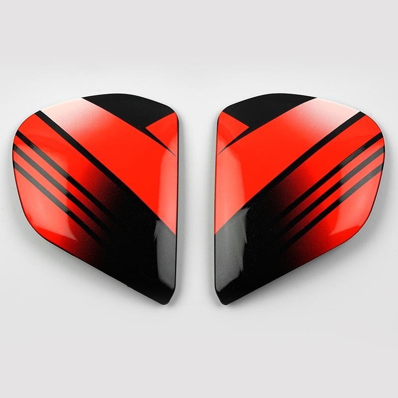 Cubiertas laterales ARAI ROCK Rojo (Compatible sistema VAS-V)
