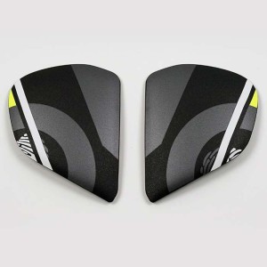 Cubiertas laterales ARAI GENE Amarillo Flúor (Compatible sistema VA...