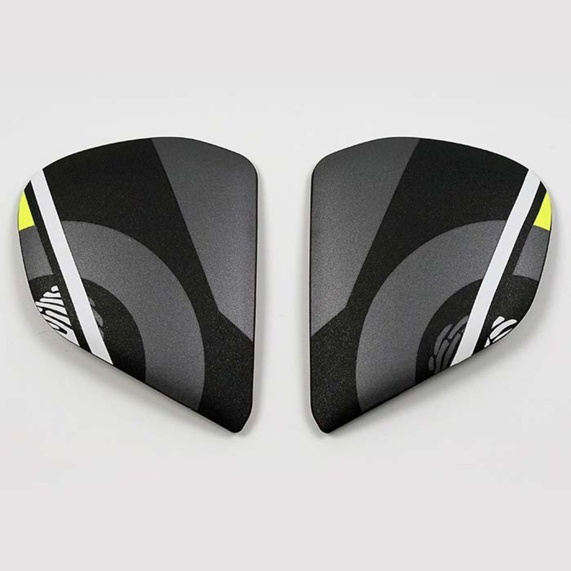 Cubiertas laterales ARAI GENE Amarillo Flúor (Compatible sistema VA...