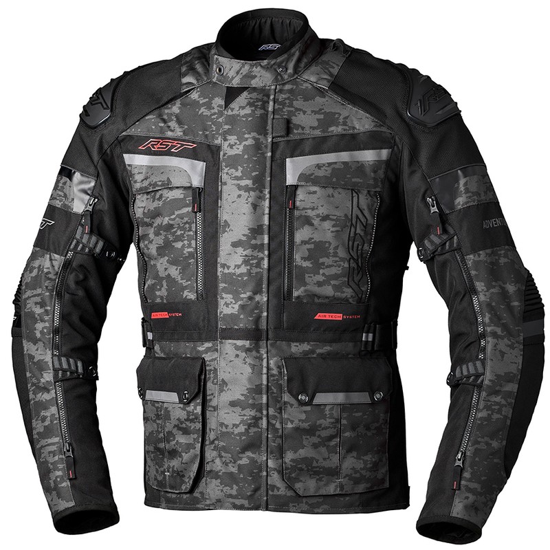 Chaqueta textil RST Pro Series Adventure-X CE hombre - Gris / Camo