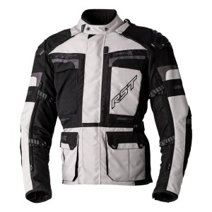 Chaqueta Textil (Hombre) RST ADVENTURE-X AIRBAG CE Plata, Talla EU50/S