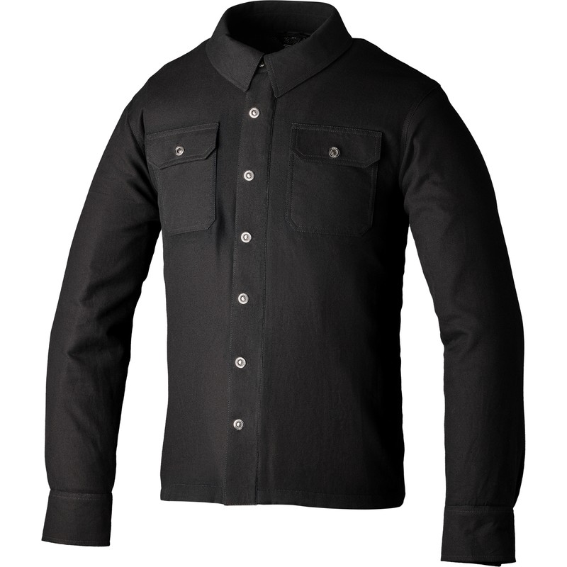 Chaqueta textil reforzada con aramida RST Lumberjack CE hombre - Negro