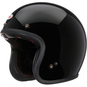 Casco Bell Custom 500 (Sin Accesorios) Negro brillante