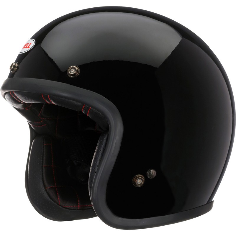 Casco Bell Custom 500 (Sin Accesorios) Negro brillante