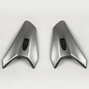 Ventilación frontal ARAI (TDF DUCT-3), Plata