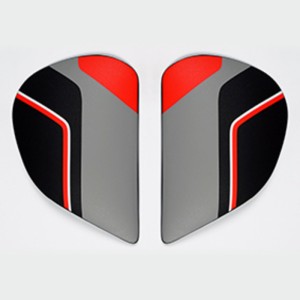 Cubiertas laterales ARAI (Sistema SuperAdSis J), SENSE Rojo (Modelo...