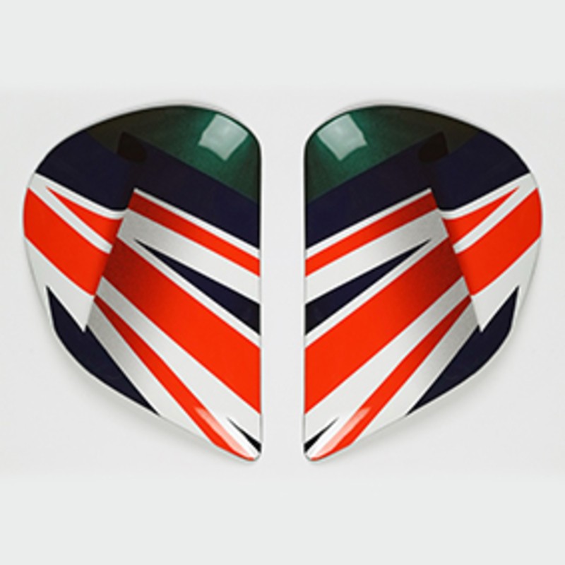 Cubiertas laterales ARAI (Sistema SuperAdSis J), UNION JACK Multico...