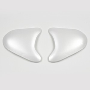 Cubiertas laterales ARAI (Sistema SuperAdSis MZ), Blanco Mate (Mode...