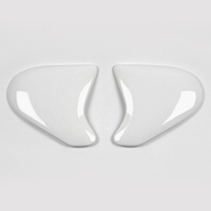 Cubiertas laterales ARAI (Sistema SuperAdSis ZF), Blanco (Modelos: ...