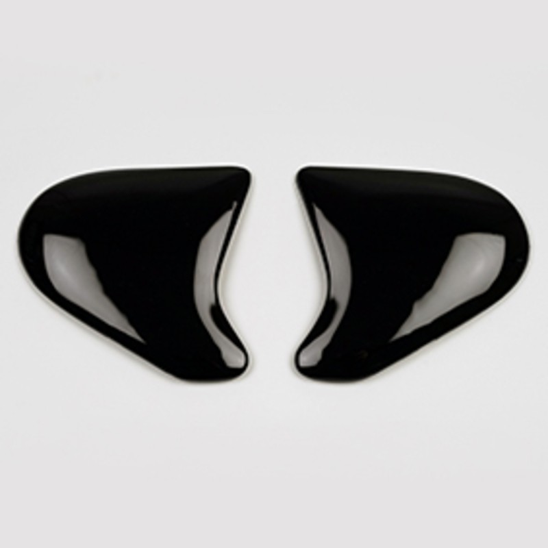 Cubiertas laterales ARAI (Sistema SuperAdSis ZF), Negro (Modelos: S...