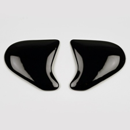 Cubiertas laterales ARAI (Sistema SuperAdSis ZF), Negro (Modelos: S...