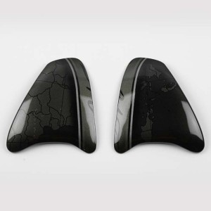 Cubiertas laterales ARAI (Sistema VAS-Z), HARADA TOUR Negro