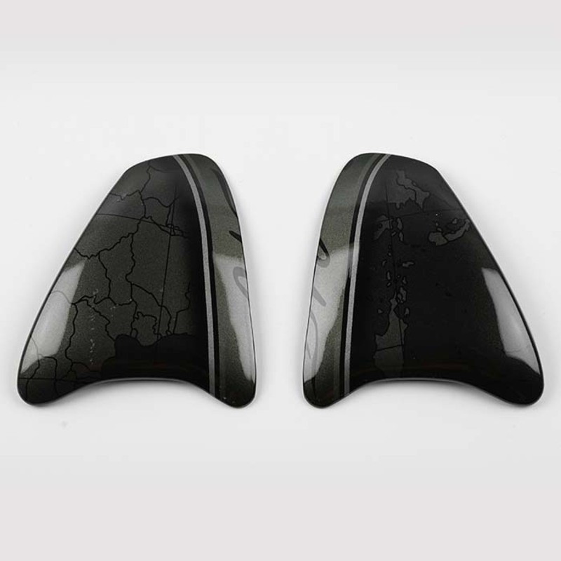 Cubiertas laterales ARAI (Sistema VAS-Z), HARADA TOUR Negro