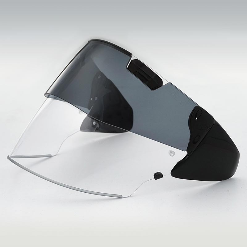 Kit ARAI Pro Shade VAS-Z (Pantalla Transparente+Visor solar), Negro...