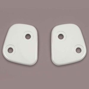 Kit de placas visera ARAI (TOUR-X4), METALLIC Blanco